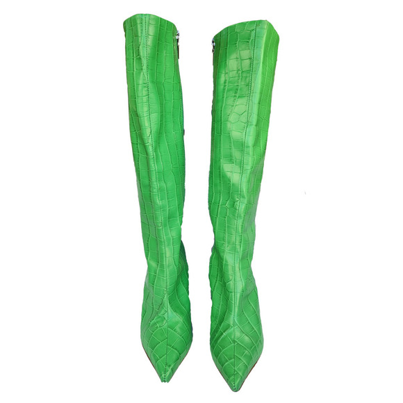 Schutz Asya Up Wedge Knee High Boots - Picture 1 of 7